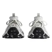 【預售】巴黎 BLC 10XL 時尚復古作舊 增高 老爹鞋 休閒鞋  白黑灰：圖片 4