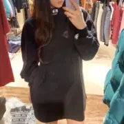 巴黎 BLC 24FW Unity 雙環刺繡字母logo 高領 長袖T恤衛衣：圖片 5