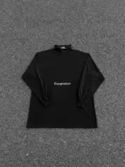 巴黎 BLC 24FW Unity 雙環刺繡字母logo 高領 長袖T恤衛衣：圖片 10