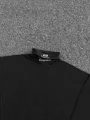 巴黎 BLC 24FW Unity 雙環刺繡字母logo 高領 長袖T恤衛衣：圖片 11