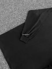 巴黎 BLC 24FW Unity 雙環刺繡字母logo 高領 長袖T恤衛衣：圖片 12