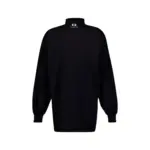 巴黎 BLC 24FW Unity 雙環刺繡字母logo 高領 長袖T恤衛衣