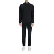 巴黎 BLC 24FW Unity 雙環刺繡字母logo 高領 長袖T恤衛衣：圖片 2