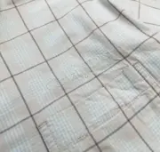 【預售】D1OR 23FW 雙面穿 刺繡logo 水洗牛仔格紋襯衫夾克外套：圖片 13