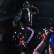 Needles 22SS Butterfly Regular Track Pants 蝴蝶刺繡 復古織帶 休閒褲直筒褲運動褲 黑紫：圖片 3