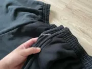 【現貨】巴黎 BLC 24SS Unity 水洗重磅蝕毛 雙環雙圈刺繡 休閒褲棉褲棉短褲：圖片 10