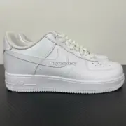【預售】NK Air Force 1’07 空軍一號 AF1 板鞋休閒鞋籃球鞋 純白/全黑：圖片 4