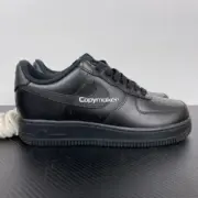 【預售】NK Air Force 1’07 空軍一號 AF1 板鞋休閒鞋籃球鞋 純白/全黑：圖片 13