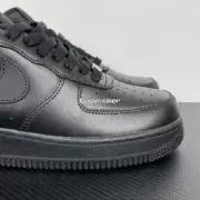 【預售】NK Air Force 1’07 空軍一號 AF1 板鞋休閒鞋籃球鞋 純白/全黑：圖片 14