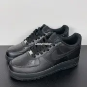 【預售】NK Air Force 1’07 空軍一號 AF1 板鞋休閒鞋籃球鞋 純白/全黑：圖片 19