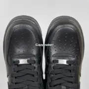 【預售】NK Air Force 1’07 空軍一號 AF1 板鞋休閒鞋籃球鞋 純白/全黑：圖片 21