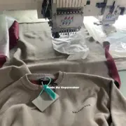 巴黎 BLC 22FW 經典可樂 波浪 針織 毛衣 衛衣 奶茶/墨綠：圖片 8