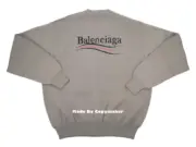 巴黎 BLC 22FW 經典可樂 波浪 針織 毛衣 衛衣 奶茶/墨綠：圖片 11