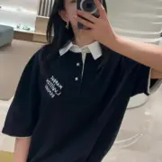 【現貨】1V 24SS 字母logo刺繡 polo針織短袖T恤毛衣短袖：圖片 7