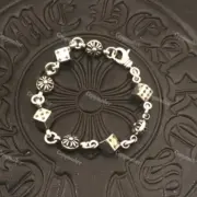 【現貨】Chrome Hearts Dice Bracelet 十字架骰子手鍊手環 白銅 925純銀 克羅心：圖片 7