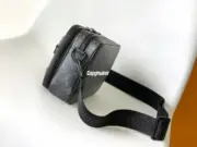 【預售】1V Alpha 經典老花壓紋暗紋 小牛皮 單肩包側背包手提包斜挎包：圖片 4