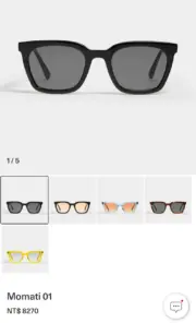 【現貨】【過驗】GENTLE MONSTER Momati 01 板材太陽眼鏡 墨鏡 鏡框 GM 二色：圖片 8