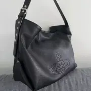 【現貨】Viv1enne Westwood 23FW 土星Logo 小牛皮 托特包手提袋單肩包 西太后：圖片 4