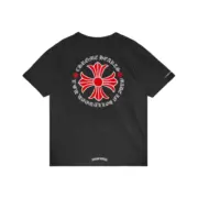【現貨】【福利回饋】Chrome Hearts Made In Hollywood Tee 口袋紅色十字架梵文 短袖T恤 CH克羅心：圖片 3