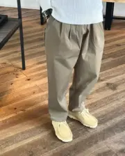 NEIGHBORHOOD 24SS 日系百搭 雙摺印錐形九分褲休閒褲長褲 NBHD：圖片 7