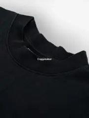 巴黎 BLC 24SS Political Campaign 模糊漸層迷霧可樂波浪 短袖T恤 黑色米白 經典款：圖片 11