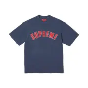 Sup 24SS Cracked Arc S/S Top 水洗做舊 圓領短袖T恤：圖片 7