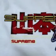 【預售】Sup x Yohji Yamamoto 22FW week4 聯名 山本耀司 美式潮流字母 短袖T恤 黑/白：圖片 9