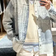 D1OR 24SS MKII-Effect Overshirt 3D素描 水洗做舊 牛仔襯衫夾克外套：圖片 7