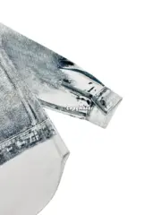 D1OR 24SS MKII-Effect Overshirt 3D素描 水洗做舊 牛仔襯衫夾克外套：圖片 18