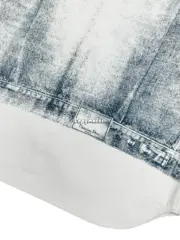 D1OR 24SS MKII-Effect Overshirt 3D素描 水洗做舊 牛仔襯衫夾克外套：圖片 19