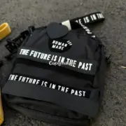 【現貨】Human Made 24FW 愛心 尼龍 魔鬼氈魔術貼 小包單肩包尼龍包：圖片 5