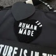 【現貨】Human Made 24FW 愛心 尼龍 魔鬼氈魔術貼 小包單肩包尼龍包：圖片 6