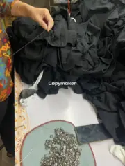 【現貨】Chrome Hearts 25SS 日本限定 梵文刺繡 銀扣 POLO衫短袖T恤 CH克羅心：圖片 5