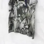 巴黎 BLC 23SS SKATER T-SHIRT  秀款 曼聯 水洗塗鴉作舊破壞 毛巾刺繡 短袖T恤：圖片 12