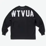 WTAPS 22AW STENCIL WTVUA 後背字母 刺繡印花 長袖T恤 寬鬆廓形：圖片 7
