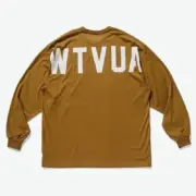 WTAPS 22AW STENCIL WTVUA 後背字母 刺繡印花 長袖T恤 寬鬆廓形：圖片 10