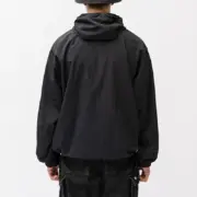 WTAPS 23AW SBS JACKET NYLONTUSSAH 軍事風格 連帽夾克風衣衝鋒衣：圖片 4