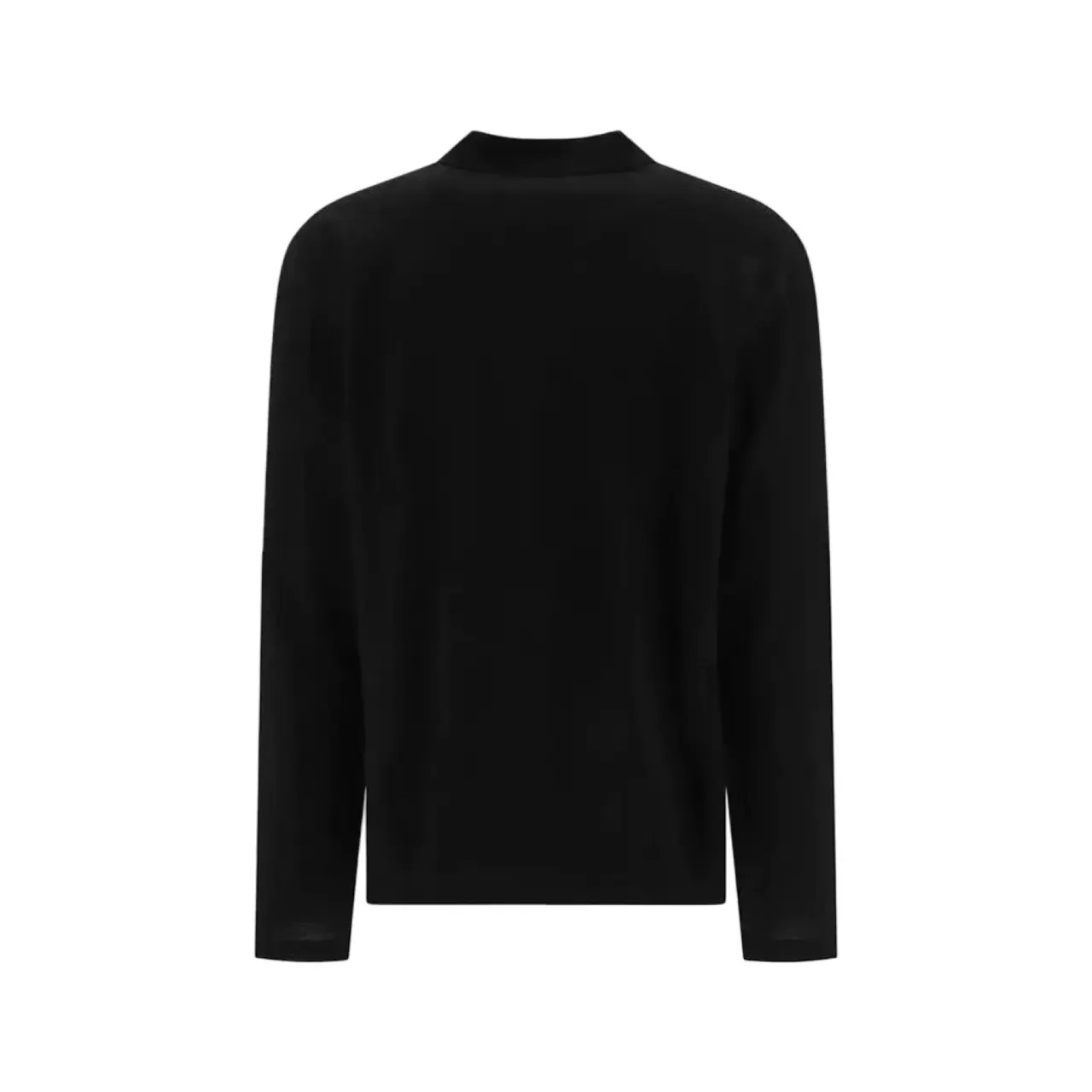 【現貨】PRA 25SS KF三角標logo 拉鍊Polo衫長袖T恤 黑色