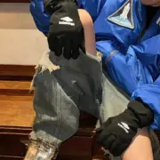 巴黎 BLC 24FW 3B Soprts Icon 3M反光 羔羊皮拼接防風保暖手套 騎車登山滑雪：圖片 6