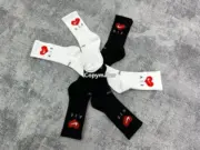 《三雙一組》NK x Drake NOCTA 聯名 愛心 寶劍刺繡 中筒襪長襪棉襪運動襪襪子：圖片 6