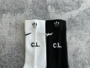 《三雙一組》NK x Drake NOCTA 聯名 愛心 寶劍刺繡 中筒襪長襪棉襪運動襪襪子：圖片 25