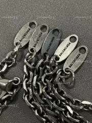 【現貨】巴黎 BLC 24SS Goth Sword Pendant Necklace 大寶劍項鍊吊墜 做舊銀色：圖片 15