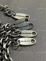 【現貨】巴黎 BLC 24SS Goth Sword Pendant Necklace 大寶劍項鍊吊墜 做舊銀色：圖片 16