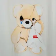 【預售】Sup SS25 WEEK18 Bear Tee 哭泣小熊印花 短袖T恤 黑/白：圖片 13