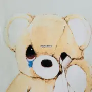 【預售】Sup SS25 WEEK18 Bear Tee 哭泣小熊印花 短袖T恤 黑/白：圖片 15