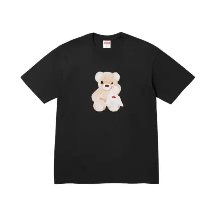 【預售】Sup SS25 WEEK18 Bear Tee 哭泣小熊印花 短袖T恤 黑/白