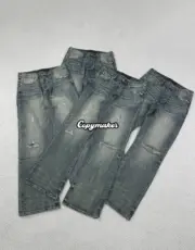 【現貨】NO FAITH 25SS Japanese Seledge Worn Boot Cut Denim 牛仔褲工裝褲單寧牛王休閒褲：圖片 4
