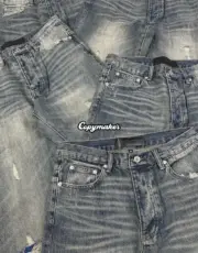 【現貨】NO FAITH 25SS Japanese Seledge Worn Boot Cut Denim 牛仔褲工裝褲單寧牛王休閒褲：圖片 5