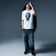 【現貨】A bathing ape BAPE x CLOT 25SS 經典聯名 迷彩大猿人印花 短袖T恤：圖片 6