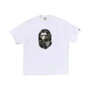 【現貨】A bathing ape BAPE x CLOT 25SS 經典聯名 迷彩大猿人印花 短袖T恤：圖片 5